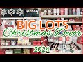 BIG LOTS CHRISTMAS 2024 DECOR SHOP WITH ME