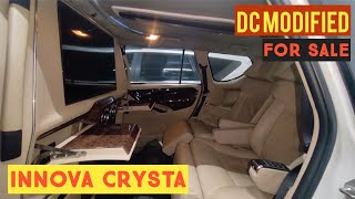 DC MODIFIED INNOVA CRYSTA | PRE-OWNED DC INNOVA LOUNGE ON SELL