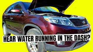 Water Sound in Dashboard of 2015 Kia Sorento | No Worries, EASY FIX