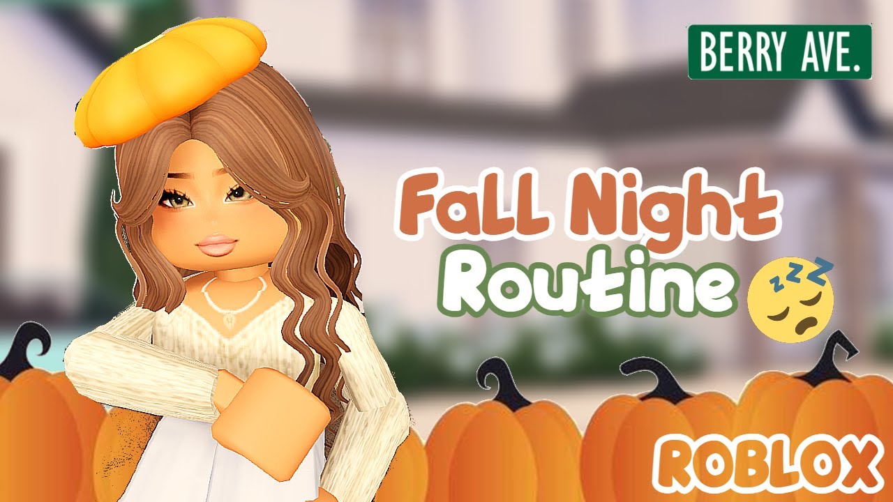 Fall Night Routine Voiced Berry Avenue Youtube