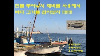 [낚시] 배스(bass), 쏘가리 채비로 바다낚시를 해보면 잡힐까?!