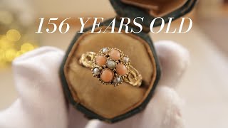 This Rare Victorian Gold Ring Was Made In 1865