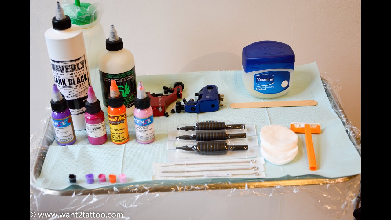 Tattoo Station Setup Bronctattooaus