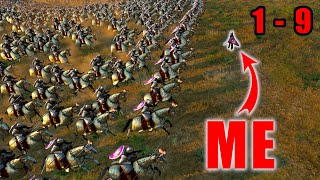 Bannerlord Solo-Person World Conquest Challenge 1-9