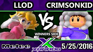 S@X 151 - lloD (Peach) Vs. CrimsonKid (Ice Climbers) SSBM Tournament - Smash Melee