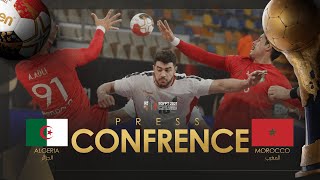 Press Conference: Algeria - Morocco | 27th IHF Men's Handball World Championship | Egypt2021