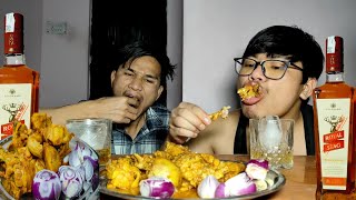 ALCOHOL MUKBANG🥃 || ROYAL STAG WITH CHICKEN 🍗