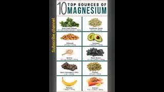 Top foods for magnesium|Best sources of magnesium