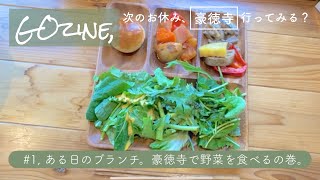 [ vlog ] ある日のブランチ。豪徳寺で野菜を食べるの巻。｜GOzine, #1