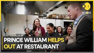 Prince William helps out at Indian restaurant in Birmingham, takes booking | Latest English News