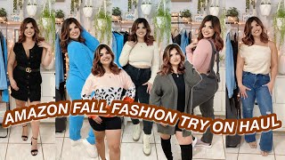 AMAZON FALL FASHION *MIDSIZE/CURVY* TRY ON HAUL | LUVAMIA