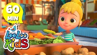 Going to the market 🎨 - S2EP70 Musical Adventure Collection - LooLoo Kids Songs for Kids