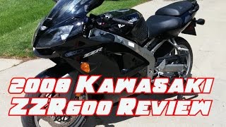 2008 Kawasaki ZZR600 Review and Walkaround