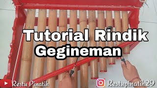 Tutorial Tabuh Gegineman | Rindik Bali