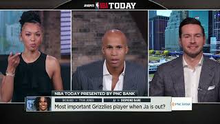 Richard Jefferson just doesn’t listen to my questions on NBA Today 😂