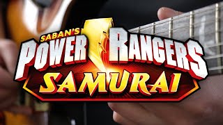 Power Rangers Samurai Theme on Guitar