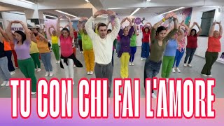 TU CON CHI FAI L’AMORE coreo Joey\u0026Rina || TUTORIAL || Social Dance Ballo di Gruppo