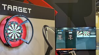 Self Scoring Dart Board - The Target Omni @ CES 2025