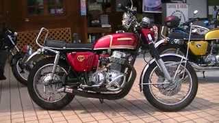 ヨシムラエキゾーストサウンド　ホンダ ドリーム CB750 FOUR　CB750Kホンダ CB750フォア　K1　滋賀県　HONDA・DREAM CB750FOUR