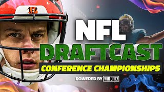 NFL DFS DraftCast | Championship Weekend Football Playoff Preview | Daily Fantasy Strategy & Bets