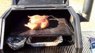 This is Chicken on the Yoder Pellet Smoker