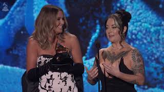 CARLY PEARCE & ASHLEY MCBRIDE Win Best Country Duo/Group Performance | 2023 GRAMMYs