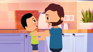 Johny Johny Yes Papa 👶 NEW CARTOON Song for Children