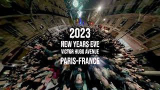 NEW YEARS EVE 2023 PARIS -AVENUE VICTOR HUGO #paris #newyear2023