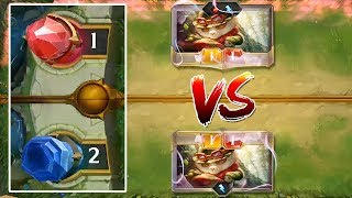 [룬테라] 티모 vs 티모! 공포의 버섯 러시안룰렛🍄 (Legends of Runeterra Funny Match)