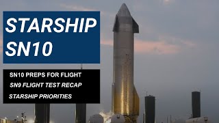 SpaceX Starship Updates - Starship SN10 Flight Test Nears | SN9 Flight Recap | Starship Priorities