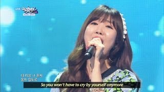 Davichi - Be Warmed \u0026 Turtle (2013.05.11) [Music Bank w/ Eng Lyrics]