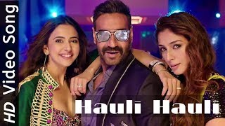 Hauli Hauli | Full Video Song from De De Pyaar De | Ajay Devgn, Tabu and Rakul Preet