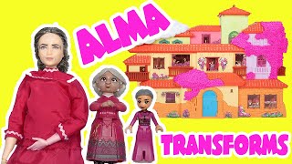 Disney Encanto Alma Transformation at Madrigal House with Mirabel and Luisa