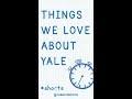 Yale MBA | 4 Things We Love #Shorts