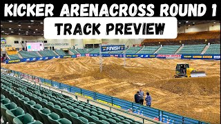 ARENACROSS OR SUPERCROSS?! Kicker AX Rd 1 Reno Track Preview - Huge Arena!