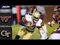 Virginia Tech vs. Georgia Tech Full Game | 2019 ACC Football