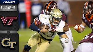 Virginia Tech vs. Georgia Tech Full Game | 2019 ACC Football