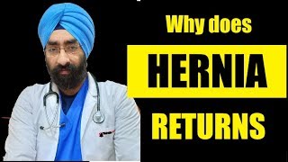 Hernia Wapas kyon aata hai? | Why does HERNIA Reoccur | Dr.Education (Hin)