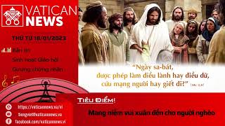 Radio thứ Tư 18/01/2023 - Vatican News Tiếng Việt