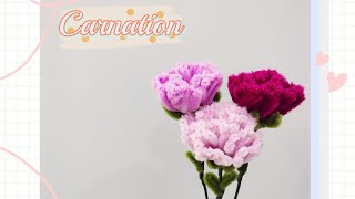 Chenille Stems Carnation - Flower Making - DIY