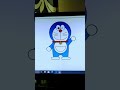 Doraemon! using Python Turtle Graphics #shorts