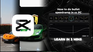How to do Speed-ramping on CapCut PC | LEARN IN 3 MINS |