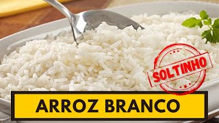 [Passo a passo] Como fazer ARROZ BRANCO SOLTINHO de forma simples.