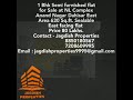 1 Bhk Semi furnished flat for Sale at NL Complex Anand Nagar Dahisar East Area 630 Sq.ft. Sealable