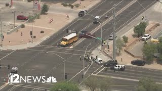 Fatal collision shuts down Mesa intersection