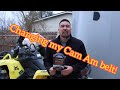 Replacing a belt on a Can Am Outlander XMR