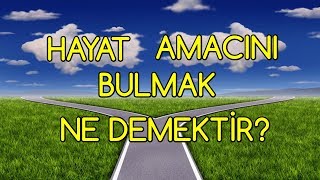 Hayat Amacını Bulmak NE DEMEKTİR?