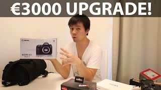 My huge camera and equipment collection + unboxing