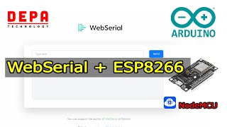 Ứng Dụng WebSerial Với Mạch Thu Phát Wifi ESP8266 NodeMCU