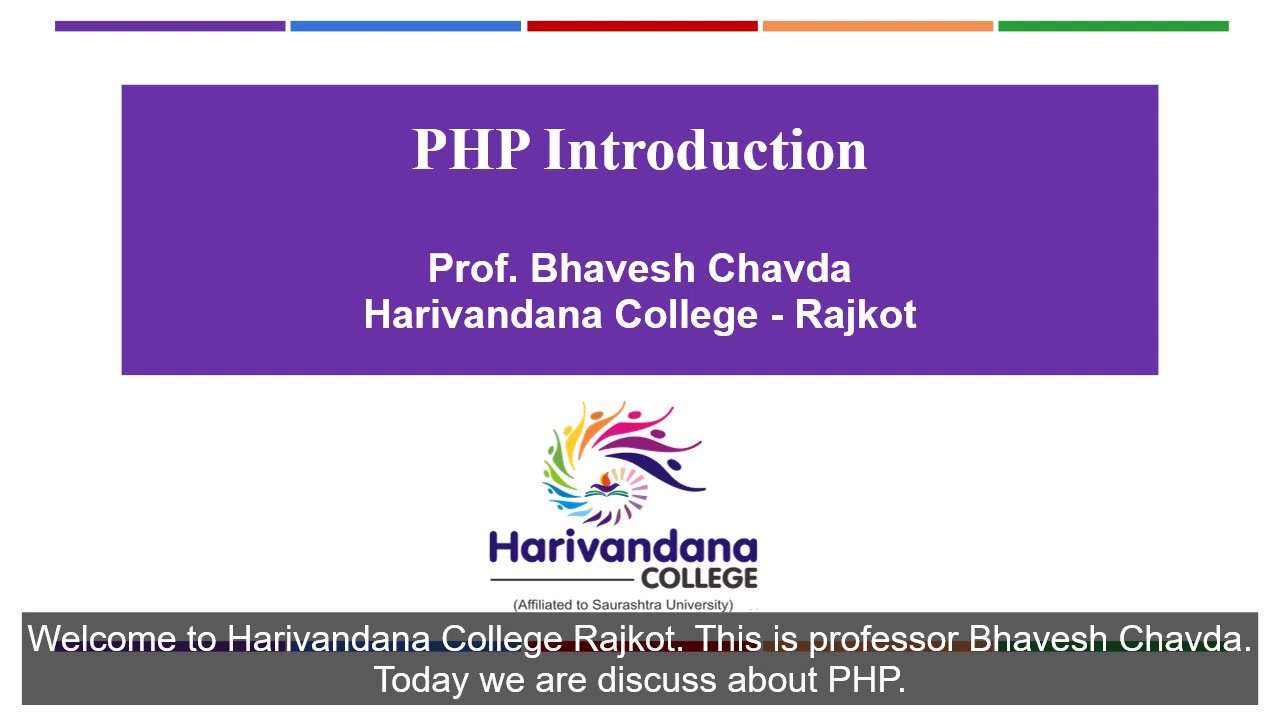 Php Introduction Youtube Php Introduction Youtube